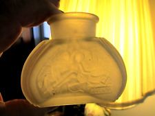 Vintage FROSTED MELBA  Perfume bottle 1920's Nude Embossed Frosted ART NOUVEAU picture