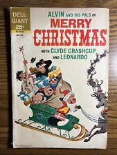 ALVIN AND HIS PALS IN MERRY CHRISTMAS WITH CLYDE CRASHCUP LEONARDO 1 DELL 1963 picture