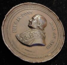 Pope Pius IX- 1836- Bronze Medal issued for third centenary of Concilium in Tren picture