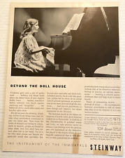 Steinway Pianos Magazine Print Ad The Etude Music Magazine December 1930 B3B28 picture