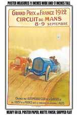 11x17 POSTER - 1912 Grand Prix de France 1912 Circuit of Le Mans 2 picture