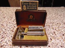 Vintage Ever-Ready Safety Razor with Box & Extra Blades picture