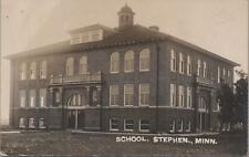 RPPC Postcard School Stephen MN  picture