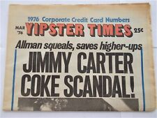 Yipster Times V4#2 Mar 1976 Jimmy Carter Cocaine Scandal Jerry Rubin R Crumb picture