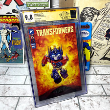 Transformers 1 Skottie Young Lmt Exclusive CGC SS 9.8 picture