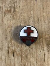 Vintage American Red Cross Raised Enameled Overseas AHC picture