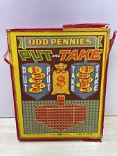 Vintage Gambling Punch Boards Trade Stimulator Game Odd Pennies Put and Take picture