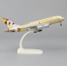 1/400 Scale Airplane Model - Etihad Airlines Airbus A380 Airplane Model picture