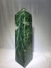 XL Nephrit Jade Tower 50.7lbs 22x5 1/2x5 1/2in Interior Design Gemstone picture