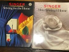Singer Sewing For The Home And More Sewing Soft Cover Books picture