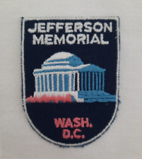 Jefferson Memorial Washington D.C. ~ Travel Souvenir Woven Patch Badge picture