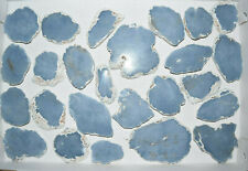WHOLESALE Angelite Slice Polished Both Sides from Peru 25 pcs  1.5 kg  # 5234 picture