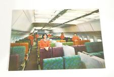 VINTAGE CATHAY PACIFIC AIRLINES POST CARD HONG KONG picture