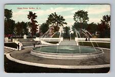 Buffalo NY-New York, Gates Circle Vintage Souvenir Postcard picture