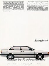 1986 Audi Coupe GT and 4000 Original 2-page Advertisement Print Art Car Ad J713 picture
