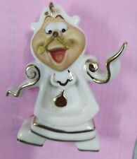 Lenox China COGSWORTH Right on Time Beauty & The Beast Disney Figurine Statue picture