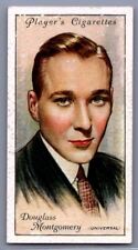 1934 Player's Film Stars Douglass Montgomery #32 Original Tobacco Card picture