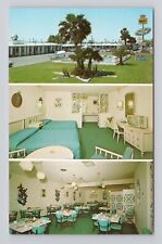Postcard Space Age Lodge Gila Bend Arizona Multiview TV On room Restaurant picture