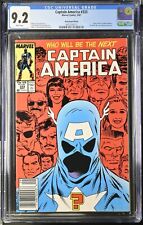 Captain America #333 - CGC 9.2 - Newsstand WP - John Walker Captain America picture