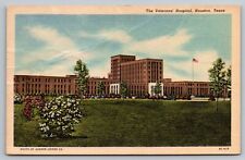 Postcard D 89, The Veterans' Hospital, Houston, Texas picture