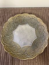 Large Lenox AHM Anto Gold Finish w/ Raw Finish Centre Bowl Display picture