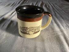 Vintage 1984 Hardee's Rise And Shine Homemade Biscuits Coffee Mug picture