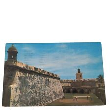 Postcard Golfing At El Morro San Juan Puerto Rico Chrome Posted picture