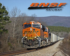BNSF Railroad Train Sturdy Metal Sign Logo Photo picture