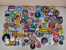 Vintage To Now Mixed Lot Of Patches & Pins picture