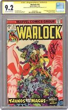 Warlock #10 CGC 9.2 SS Starlin/Wolfman 1975 4029247001 Origin Thanos and Gamora picture