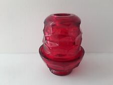 VINTAGE VIKING GEORGIAN RUBY RED FAIRY LAMP picture