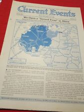 1942 NOVEMBER 16-20 CURRENT EVENTS VINTAGE NEWSPAPERS   ◇ VOLUME XLII #10 picture