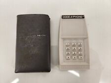 Vintage Touch-Tone Coder Code- A- Phone Unit With Sheath. picture