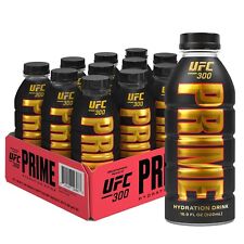 ⭐️Rare⭐️ Prime UFC 300 Hydration Case Of 12-500ml Sealed Slab Limited Edition picture