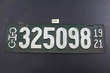 Vintage - 1921 OHIO LICENSE PLATE - 325098 (A28 picture