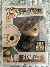 Funko Pop-Stan Lee #93, (guan Yu Green) 2016 TOY CON/ AUTOGRAPHED Authentic picture