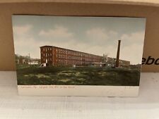 Vtg Postcard Largest Silk Mill In World Lancaster PA Unused picture