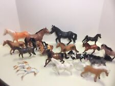 Lot Of New Ray Horse Figures, Unmarked And 2 Breyers 1999 *Read picture