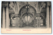 c1905 Stuttgart Train Station Halls Germany Unposted Antique Postcard picture