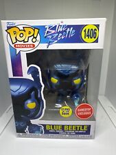 funko pop blue beetle 1406 picture