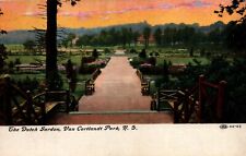 Dutch Garden, Van Cortlandt Park, NY. Posted in 1906 Postcard picture