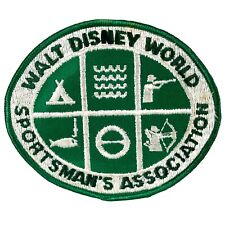 Vtg Disney World Sportsman’s Association Cloth Patch Mickey Mouse Walt RARE picture