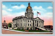 Paris KY-Kentucky, Court House, Antique Vintage Souvenir Postcard picture