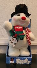 PLAY BY PLAY 1992 FROSTY THE SNOWMAN PLUSH VIntage WITH TAGS 16 INCH picture