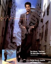 1986 Don Johnson Heartbeat Debut Album Single Magazine Promo Ad 8x10 Photo picture