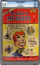 Archie's Mechanics #2 CGC 5.0 1954 0948174020 picture