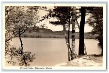 c1920's Crystal Lake Shore View Harrison Maine ME RPPC Photo Unposted Postcard picture