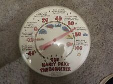 Vin Hallmark Shoebox Greetings The HANDY DAD'S Wall Thermometer colorful 12