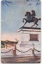 Postcard 1917 The Copper Image of Japanese Hero, Tokyo Japan VTG CC10. picture