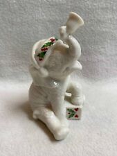 Lenox China Jewels Christmas Holly Elephant Figurine picture